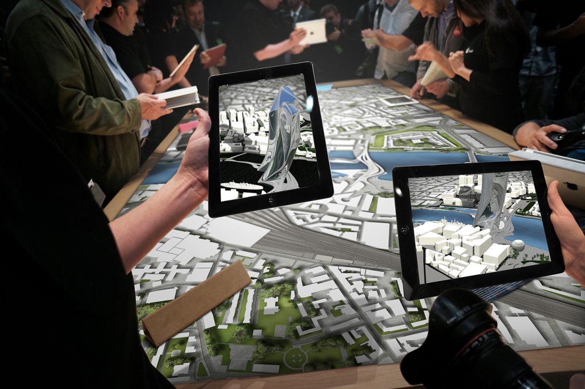تکنولوژی واقعیت افزوده (Augmented Reality) و معماری